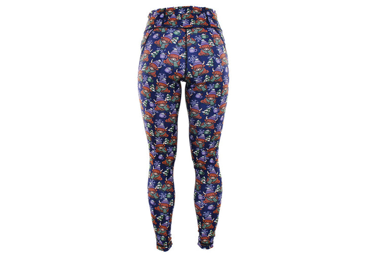 PRE ORDER Winter Mooey Christmas Leggings with Pockets