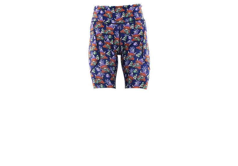 PRE ORDER Mooey Christmas Long Shorts with pockets