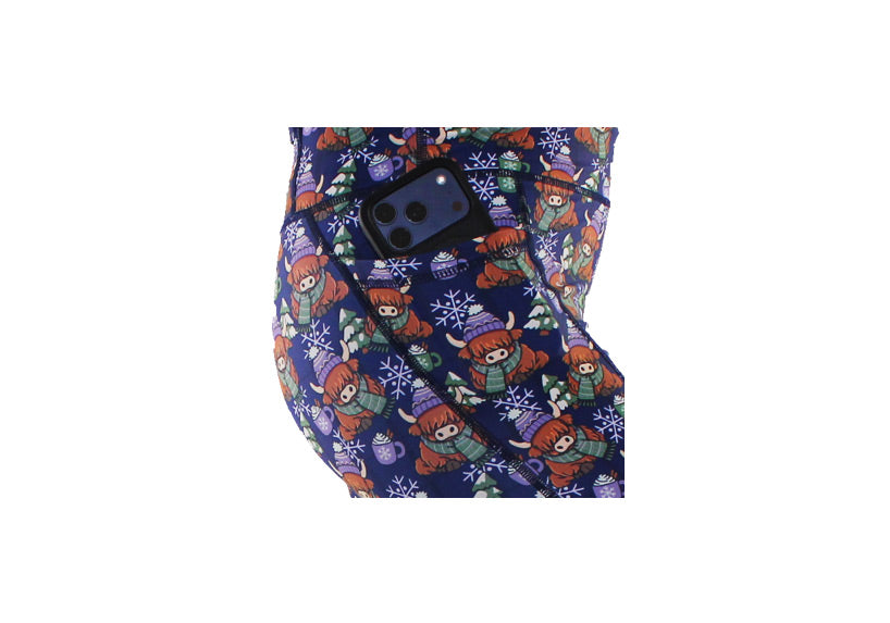 PRE ORDER Mooey Christmas leggings with pockets
