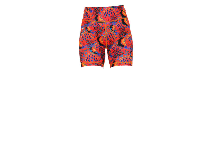 Naranja Mid Shorts with pockets