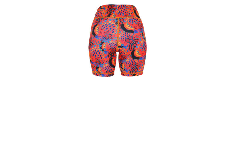 Naranja Mid Shorts with pockets