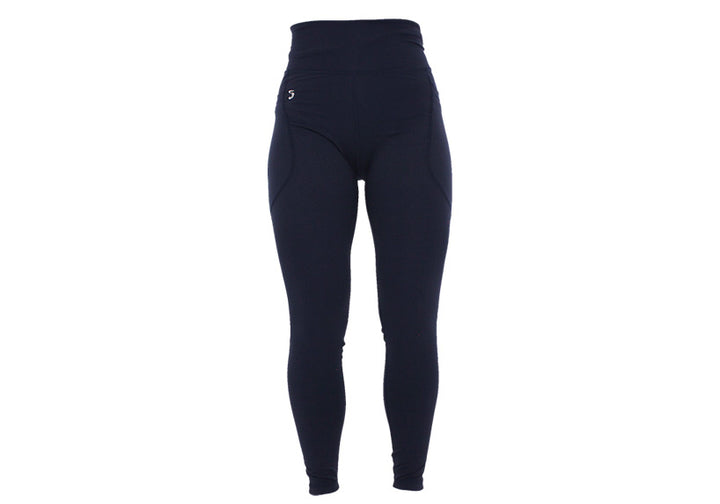 Navy Premium Sports Leggings with Pockets