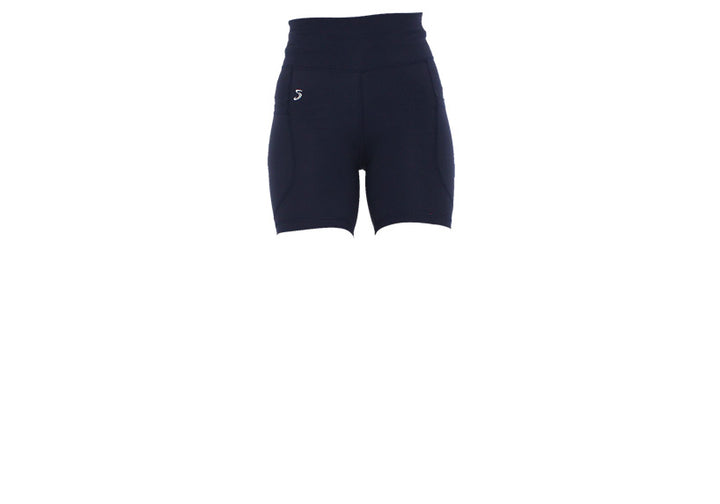 Navy Premium Mid Shorts with Pockets