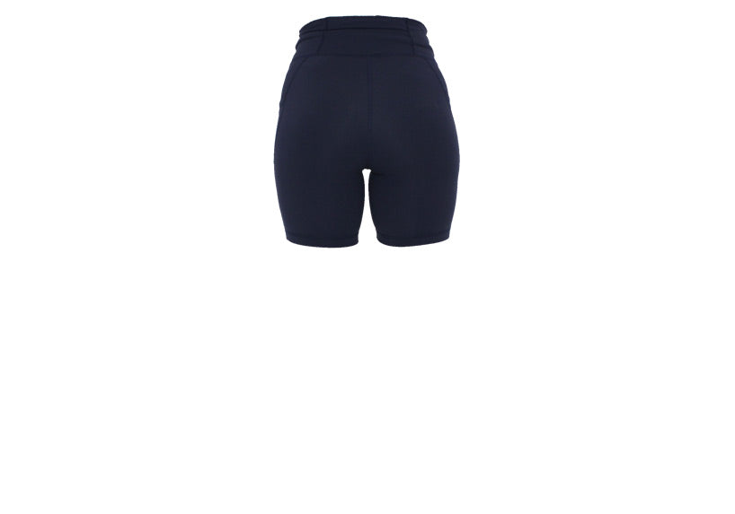 Navy Premium Mid Shorts with Pockets