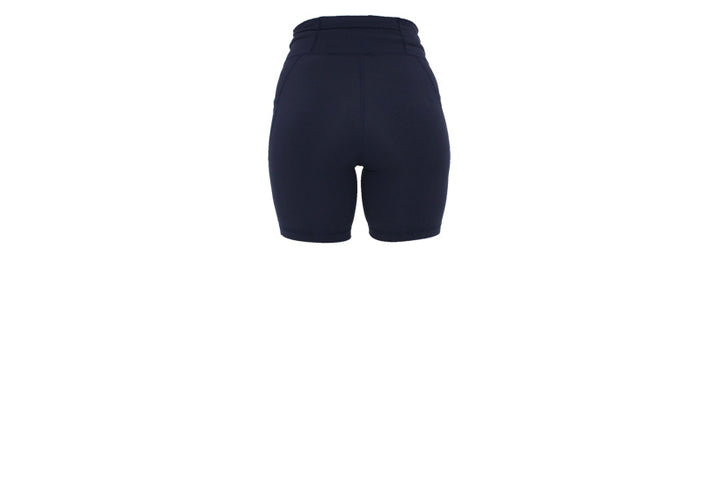 Navy Premium Mid Shorts with Pockets