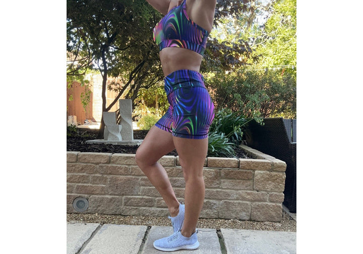 PRE ORDER Neon Glass Short Shorts
