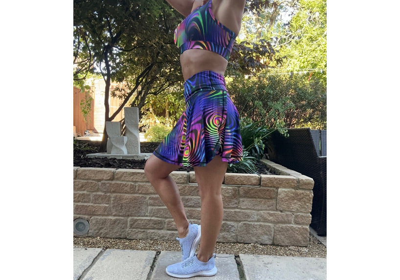 PRE ORDER Neon Glass Skort