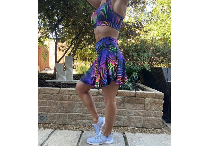 PRE ORDER Neon Glass Skort
