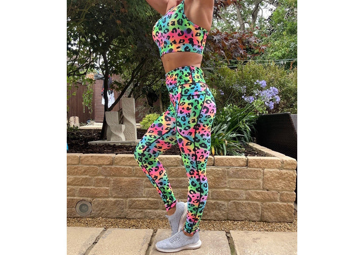 Neon Nala leggings with pockets