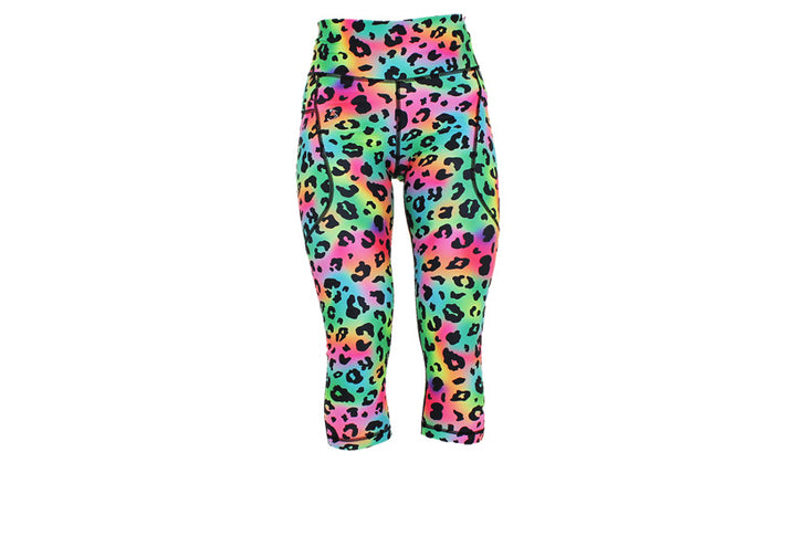 Capri Neon Nala Leggings with pockets
