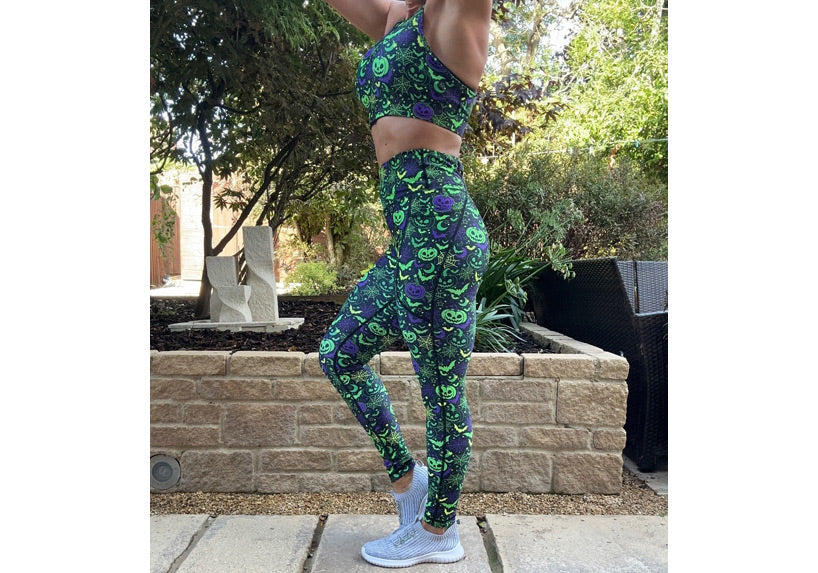 PRE ORDER Neon Nightmare leggings with pockets
