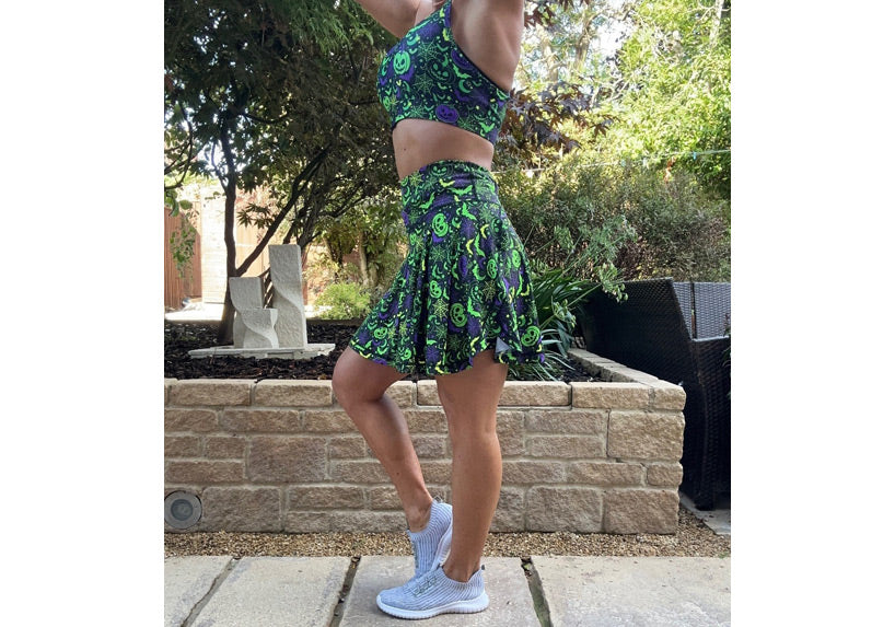 PRE ORDER Neon Nightmare Skort