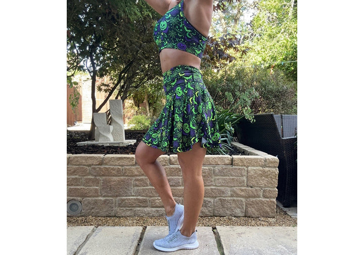PRE ORDER Neon Nightmare Skort