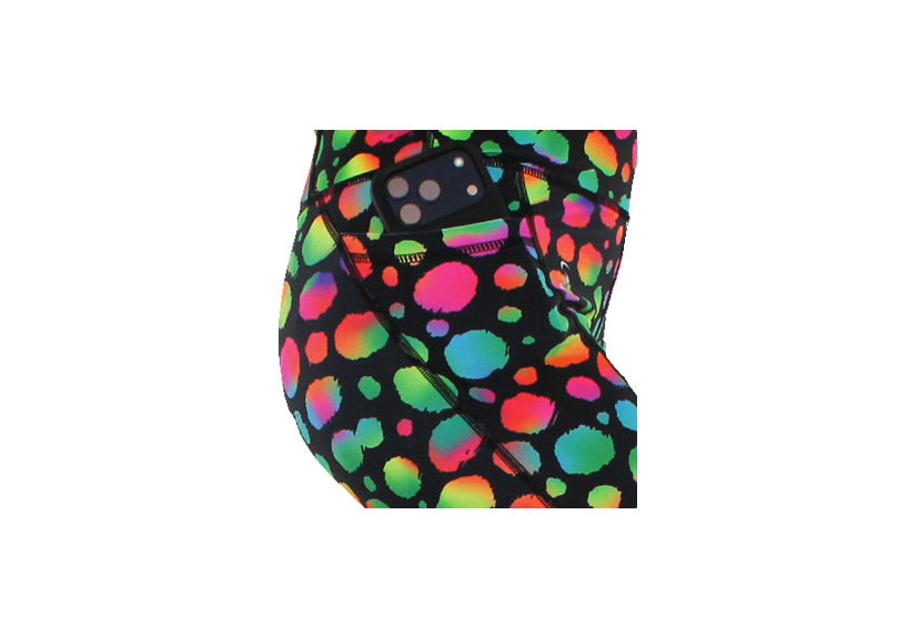 Neon Nova leggings with pockets