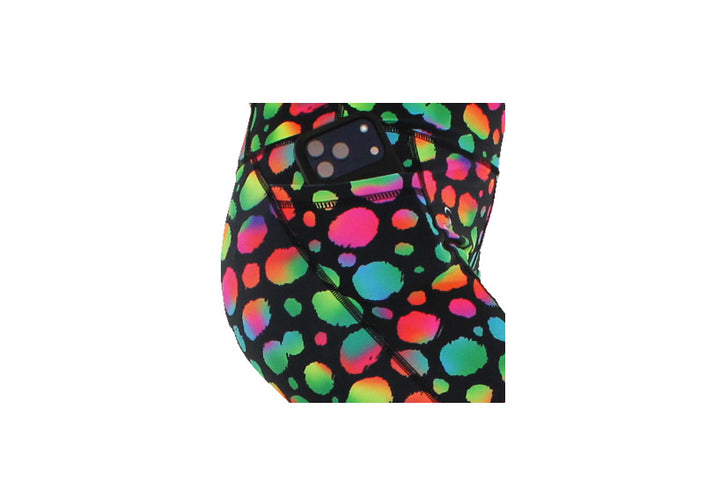 Neon Nova leggings with pockets
