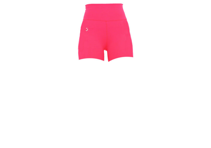 Neon Pink Premium Short Shorts with Pockets