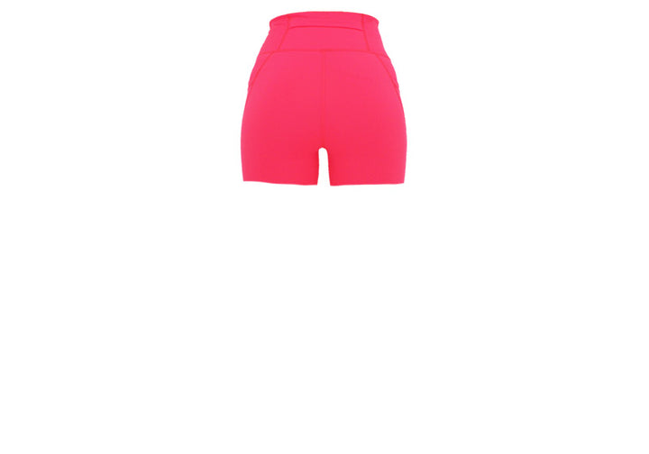 Neon Pink Premium Short Shorts with Pockets