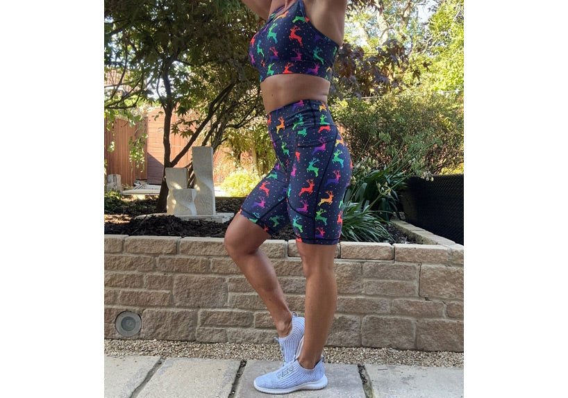 PRE ORDER Neon Prancers Long Shorts with pockets