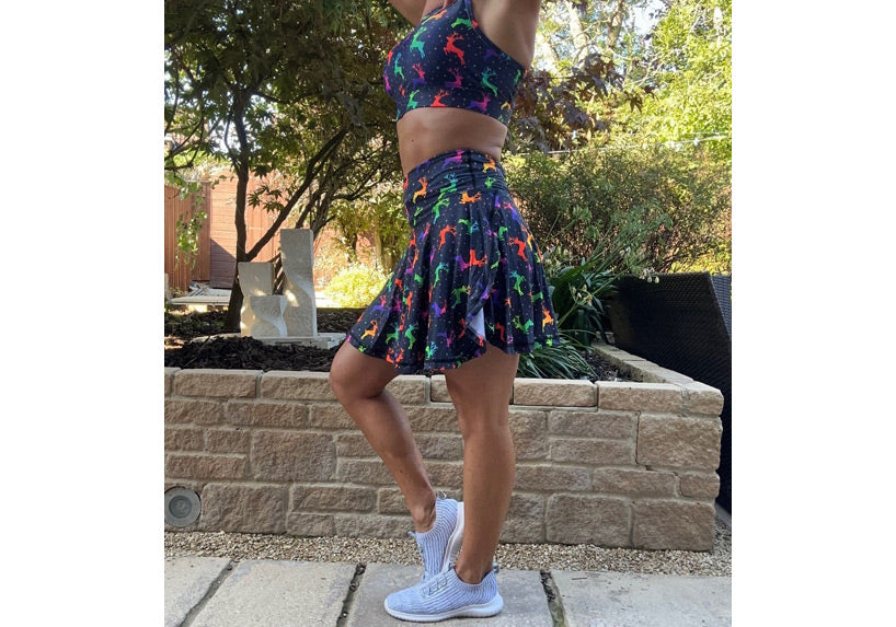 PRE ORDER Neon Prancers Skort