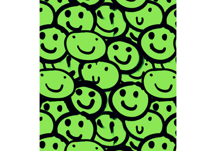 Neon Smiles Sports Bra