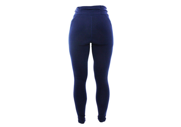 Winter Navy Leggings with Pockets