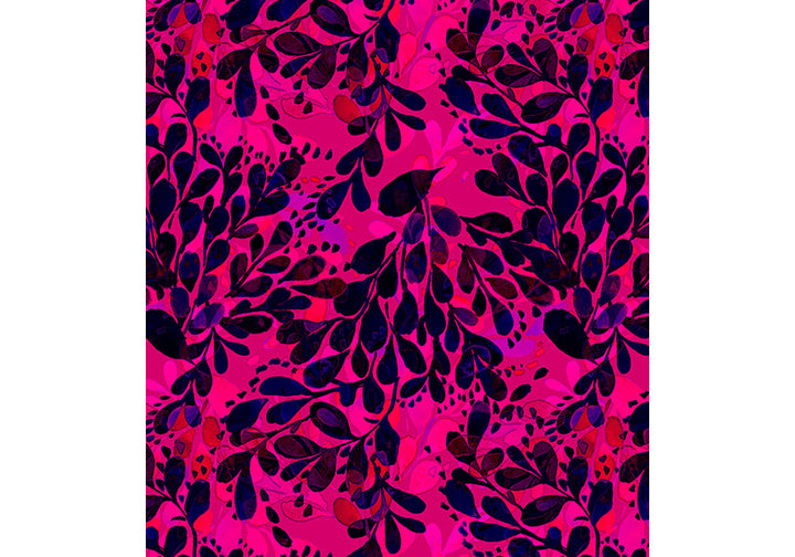 Capri Noir Bloom Leggings with pockets