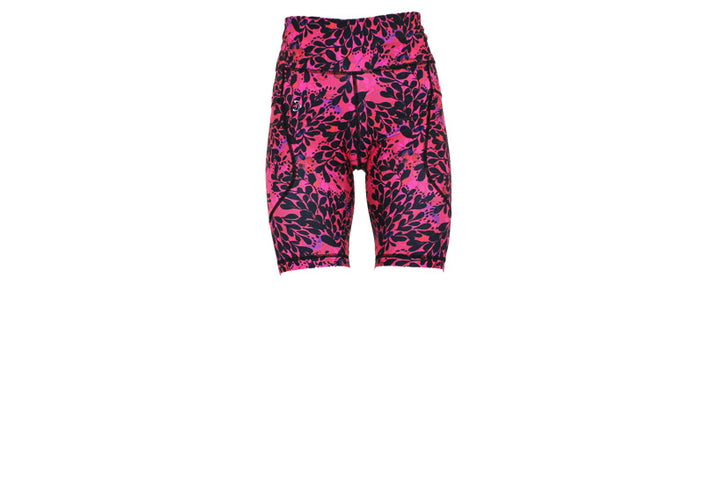 Noir Bloom Long Shorts with pockets