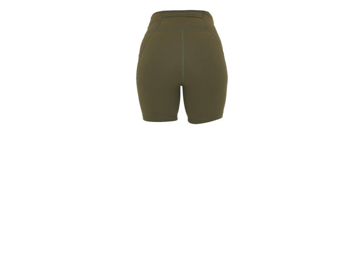 Olive Premium Mid Shorts with Pockets