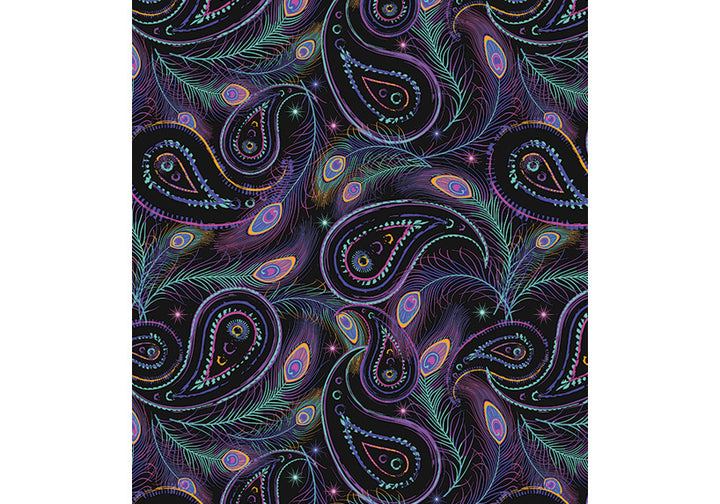 PRE ORDER Paisley Peacock Sports Bra