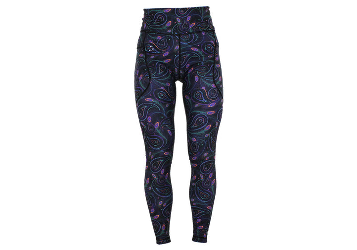 PRE ORDER Paisley Peacock leggings with pockets