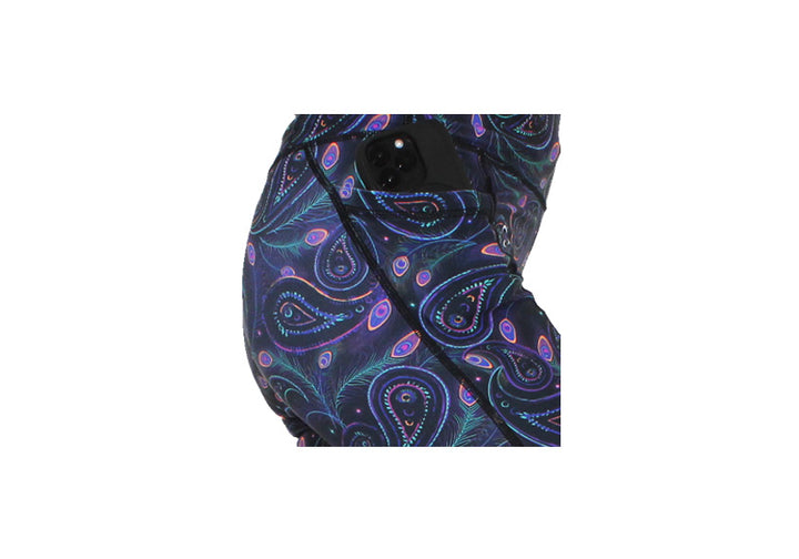 PRE ORDER Paisley Peacock leggings with pockets