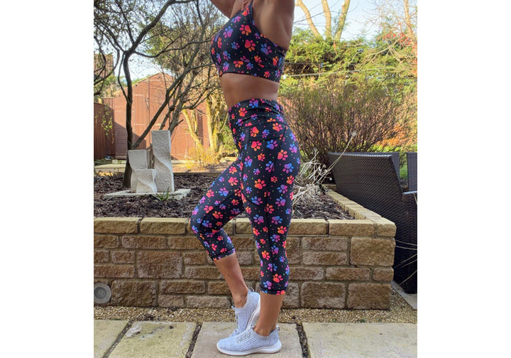 Capri Pawfection Leggings with pockets