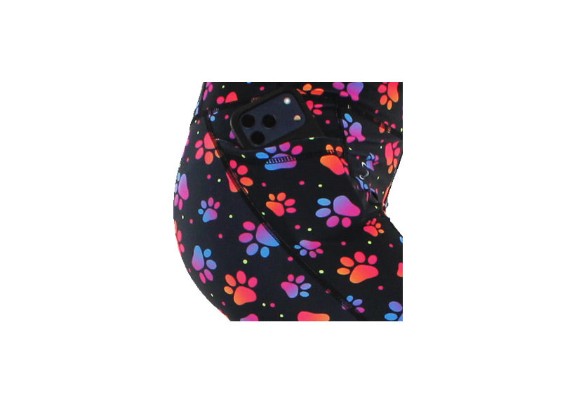 Capri Pawfection Leggings with pockets