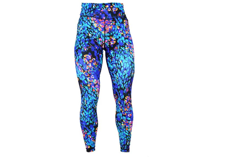 Peacock leggings with pockets