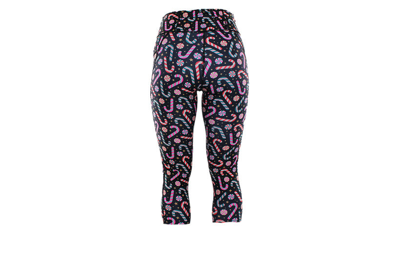 PRE ORDER Capri Peppermint Twist Leggings with pockets