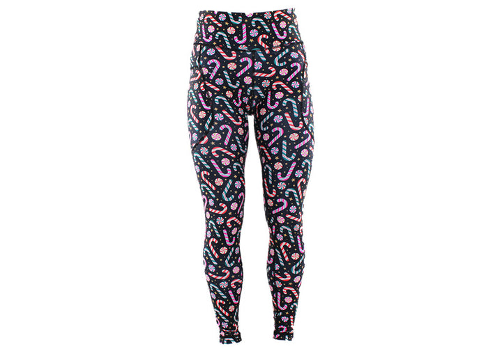 PRE ORDER Peppermint Twist leggings with pockets