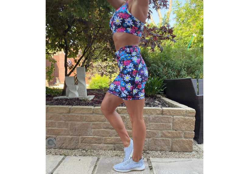 Petalpop Mid Shorts with pockets