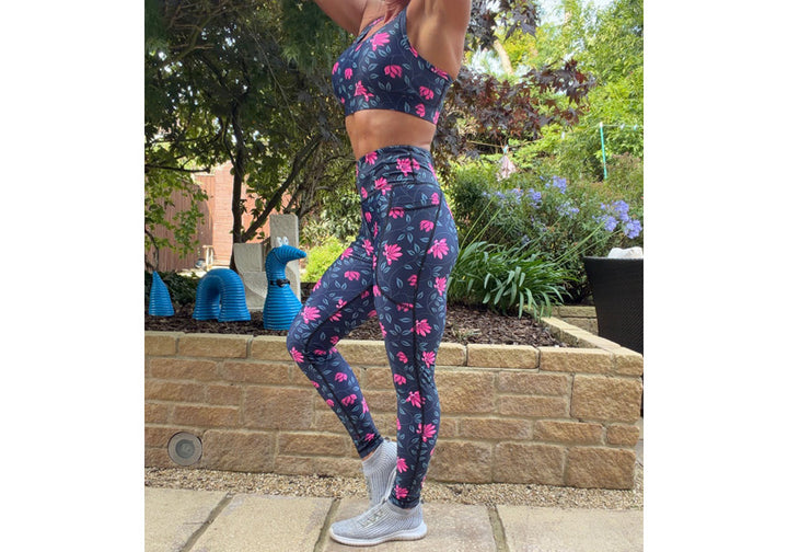 PRE ORDER Pink Twilight leggings with pockets