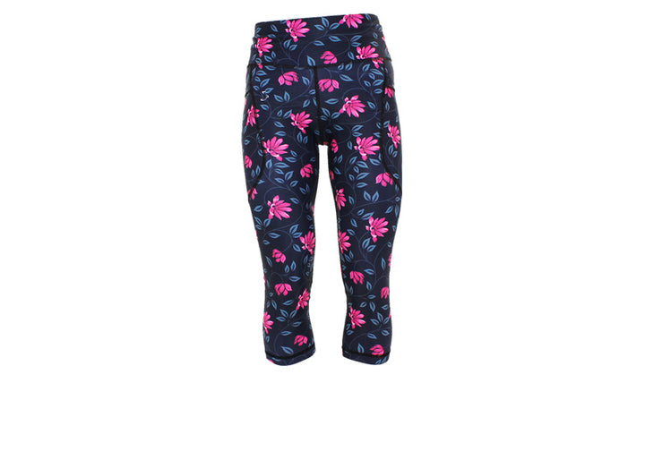 PRE ORDER Capri Pink Twilight Leggings with pockets