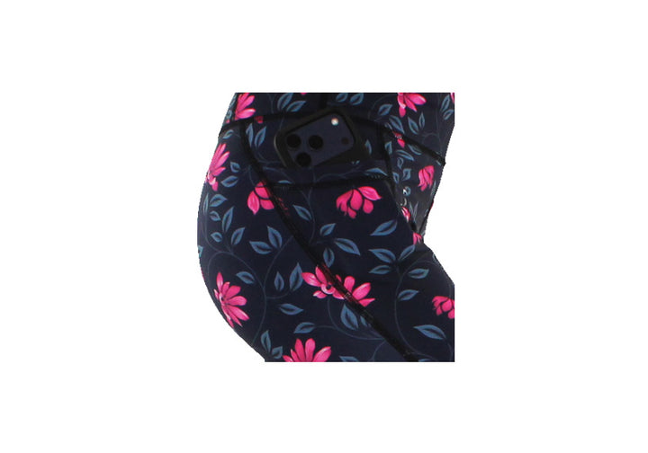 PRE ORDER Capri Pink Twilight Leggings with pockets
