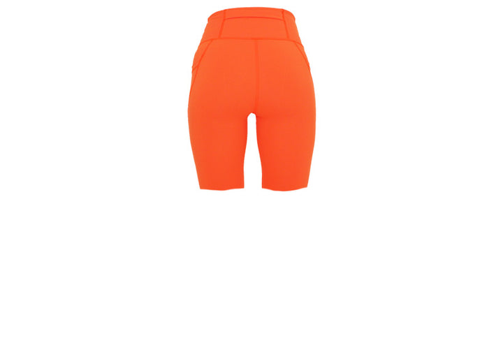 PRE ORDER Neon Orange Premium Long Shorts with Pockets