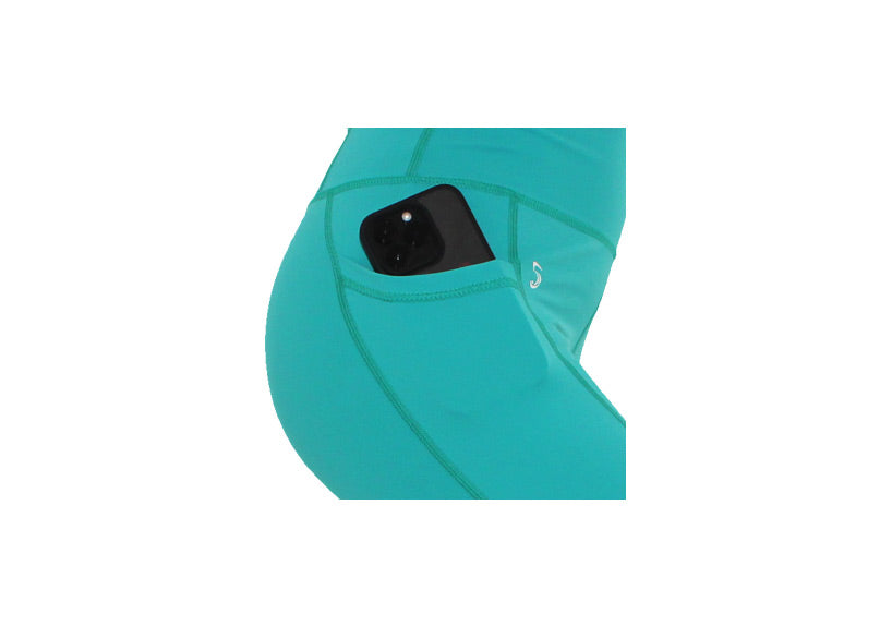 PRE ORDER Turquoise Premium Mid Shorts with Pockets