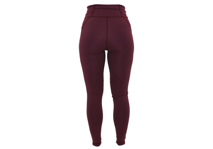 Winter Plum Leggings with Pockets