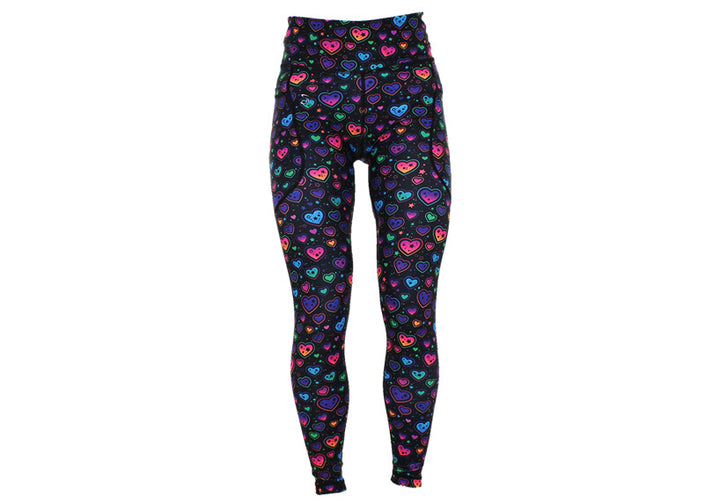Pop Heart leggings with pockets