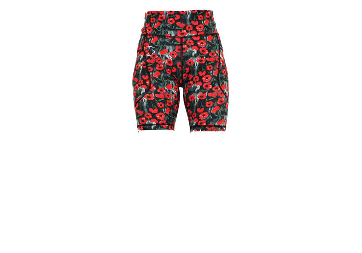 PRE ORDER Poppy Field Long Shorts with pockets