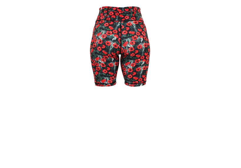 PRE ORDER Poppy Field Long Shorts with pockets