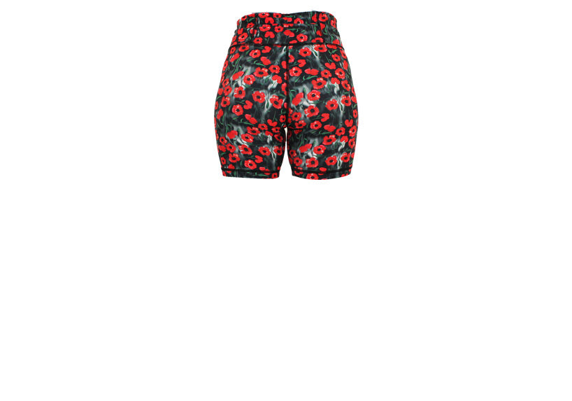 PRE ORDER Poppy Field Mid Shorts with pockets
