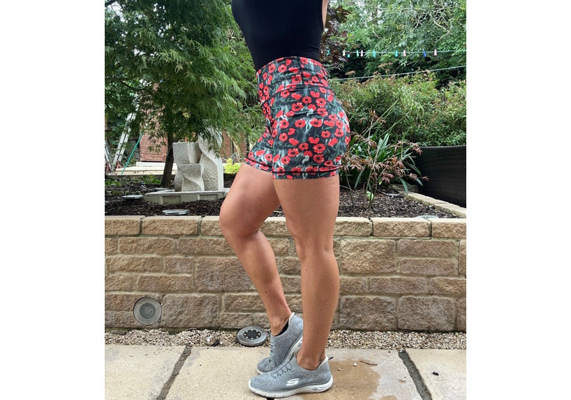 PRE ORDER Poppy Field Short Shorts
