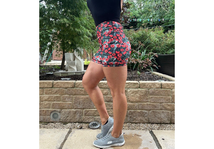 PRE ORDER Poppy Field Short Shorts