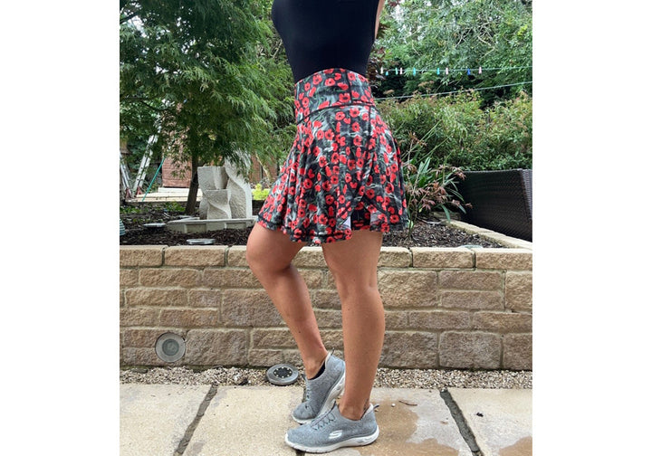 PRE ORDER Poppy Field Skort